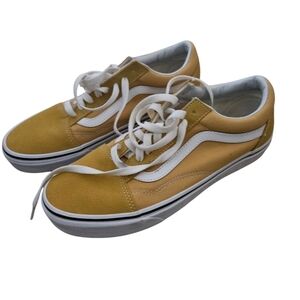 Vans Old Skool Yellow/Gold Men 7.5, Women 9